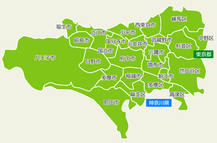送迎エリア地図